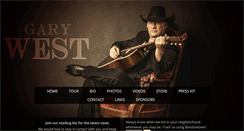 Desktop Screenshot of garywestmusic.com